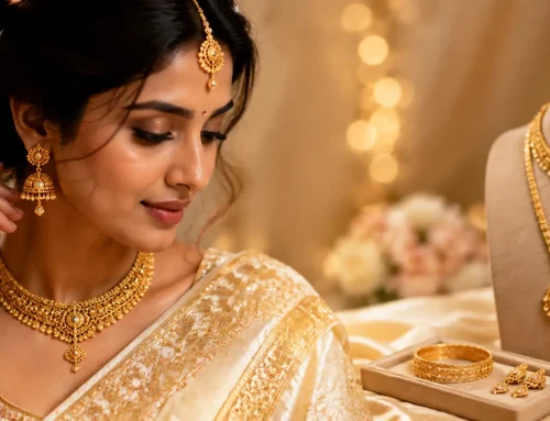 How lightweight can bridal gold jewellery be without compromising the traditional look?