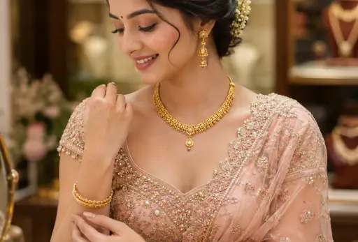 Brides Are Choosing Lightweight Gold Jewellery Today